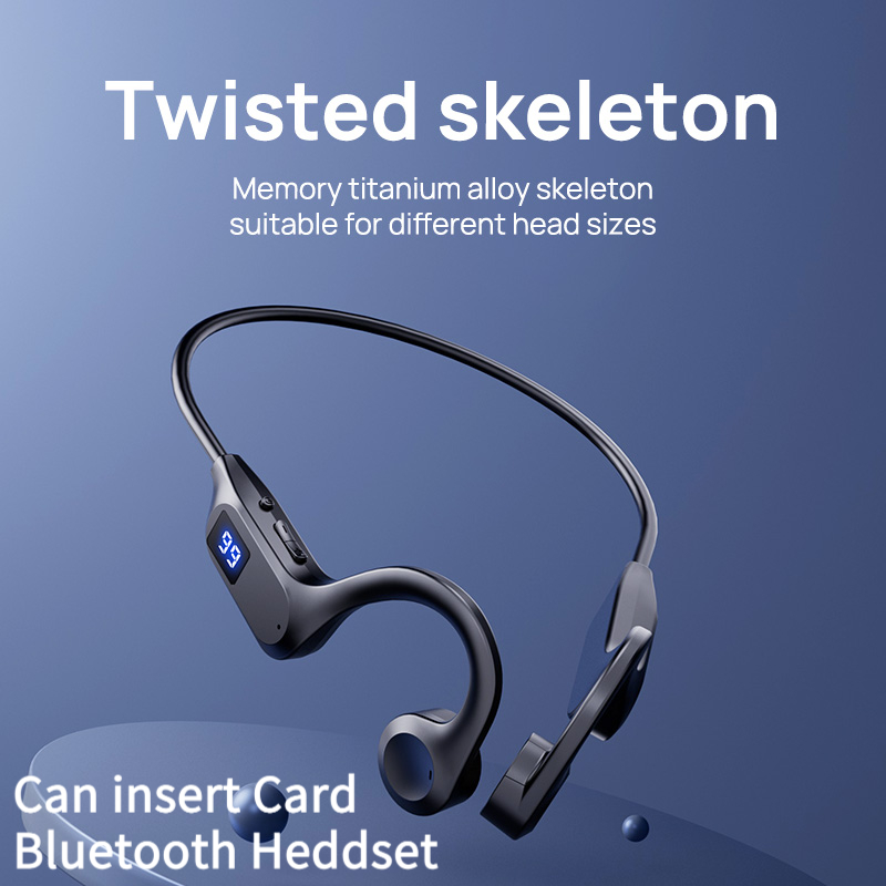 Auriculares deportivos inalámb - Bone Conduction Running Headphones reseña y precio