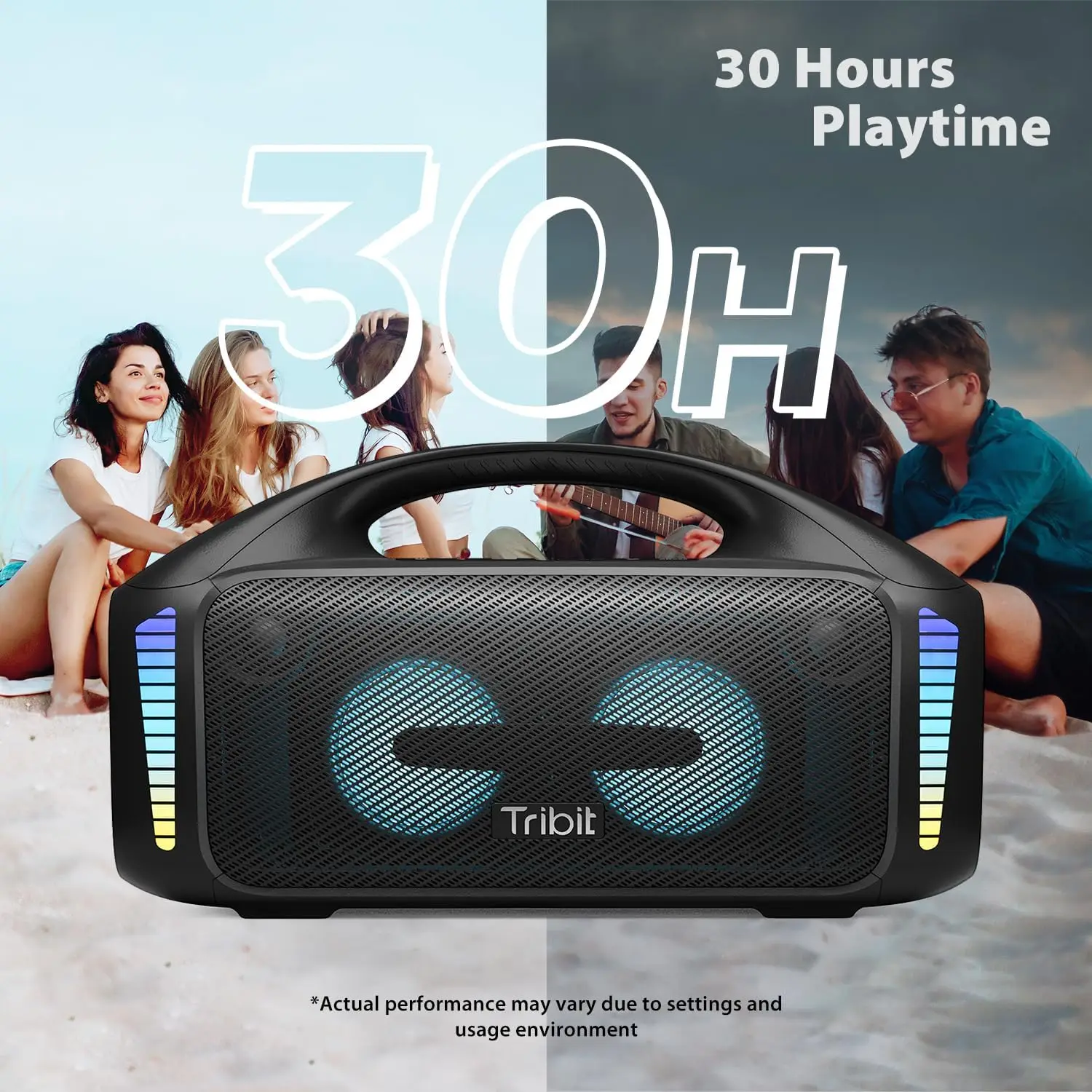 Tribit Altavoz Bluetooth portá - Portable Bluetooth Speaker Waterproof Ipx7 reseña y precio