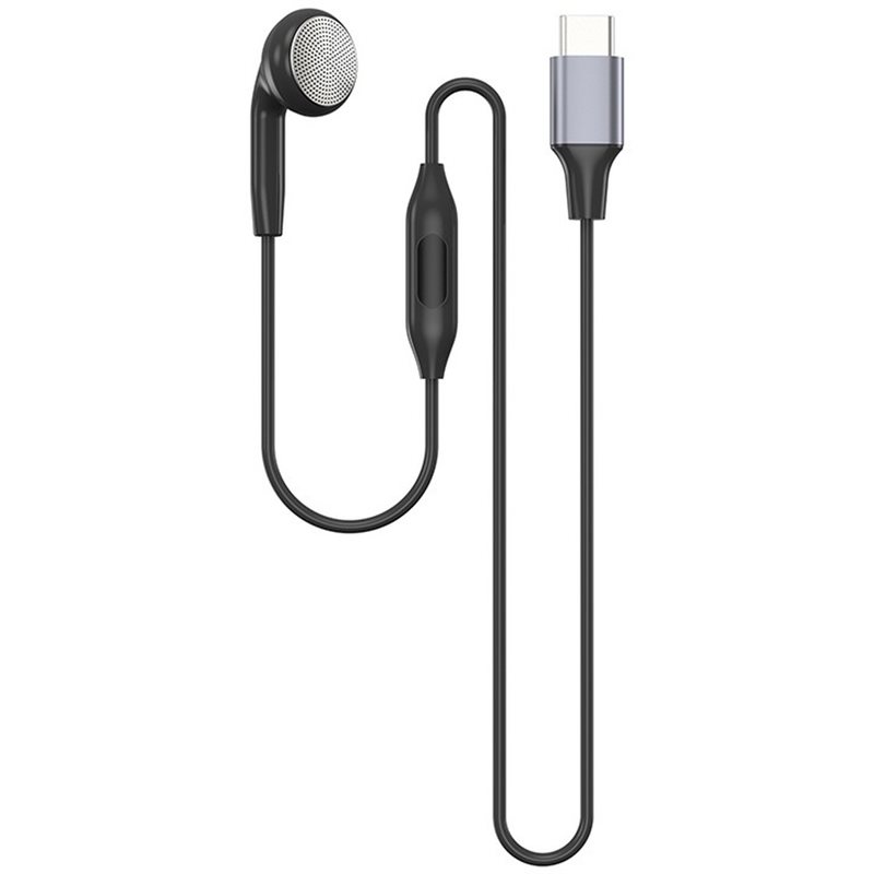 Auricular Mono con Cable Tipo  - Type C Wired Earphones With Mic reseña y precio