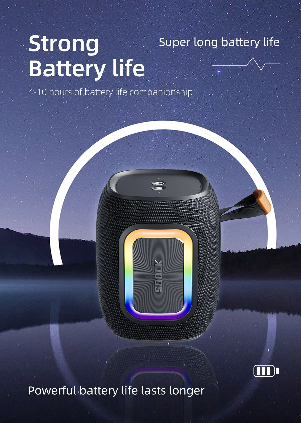 Altavoz Bluetooth SODLK T26 Mi - Portable Bluetooth Speaker Waterproof Ipx7 reseña y precio