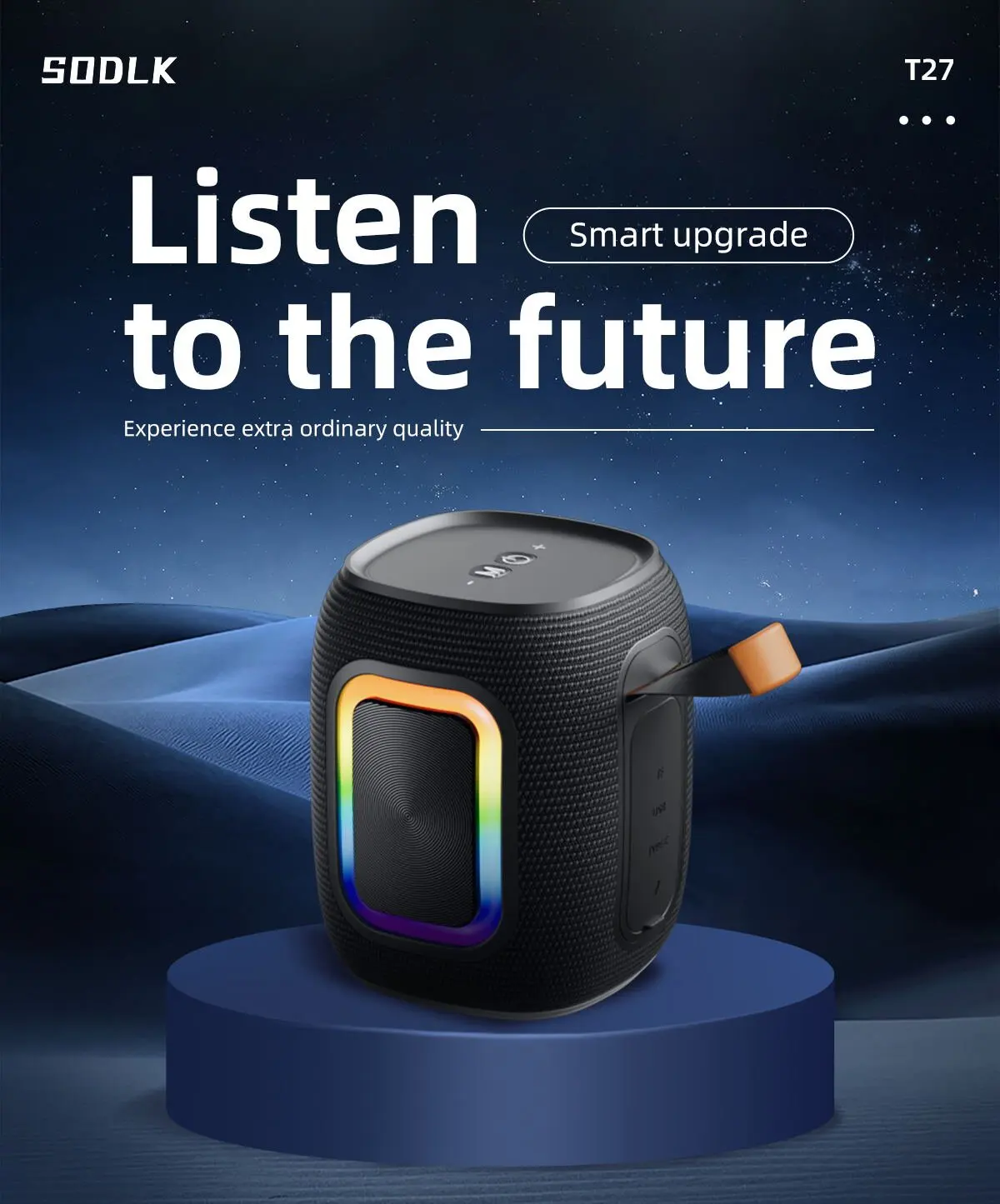 Altavoz Bluetooth SODLK T26 Mi - Portable Bluetooth Speaker Waterproof Ipx7 reseña y precio